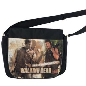 Messenger Bag, "Walking Dead" Theme Daryl Dixon.  Black.  Pop Culture